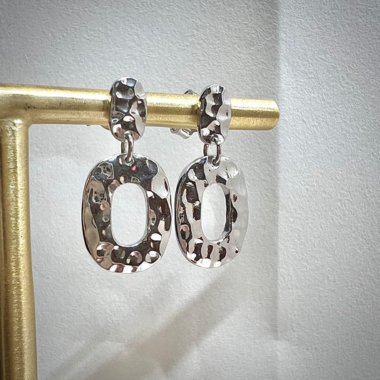 Boucles d'oreilles ovale